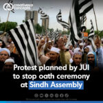 JUI Protest Sindh Assembly