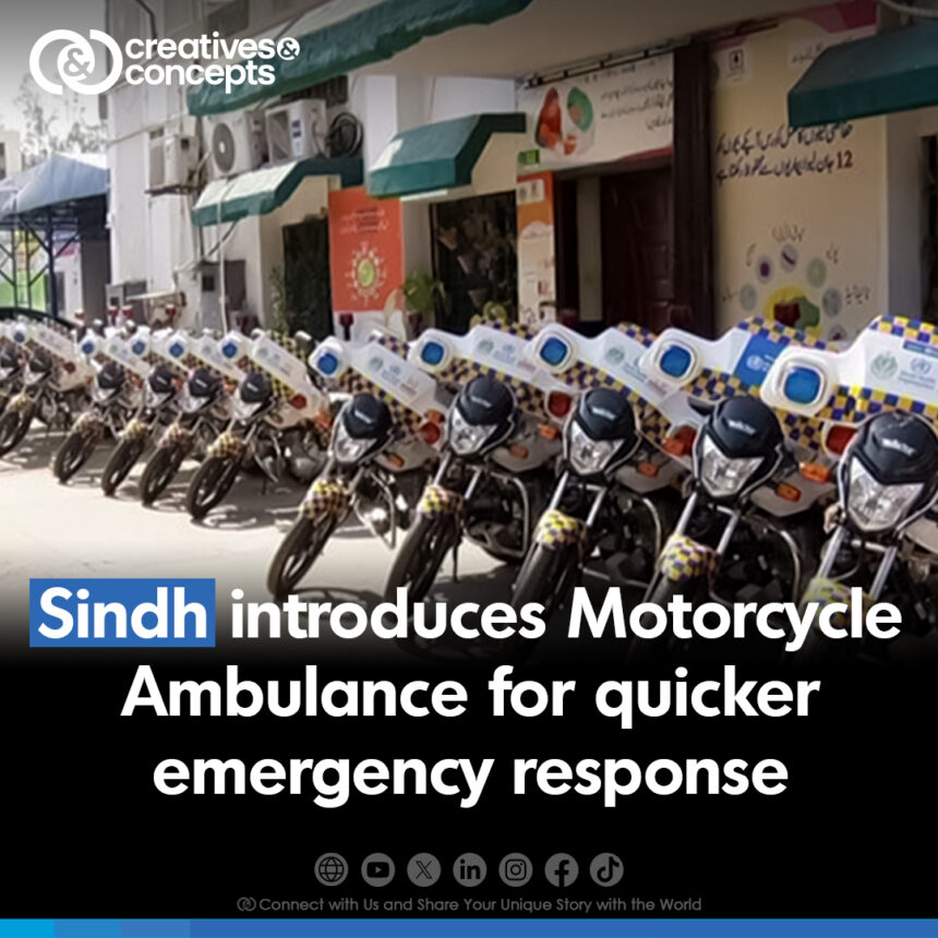 World Health Organization motorcycle ambulances