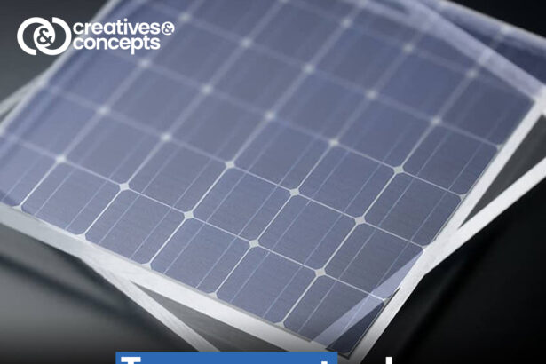 introduces transparent solar panel