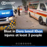 An explosion in Dera Ismail Khan