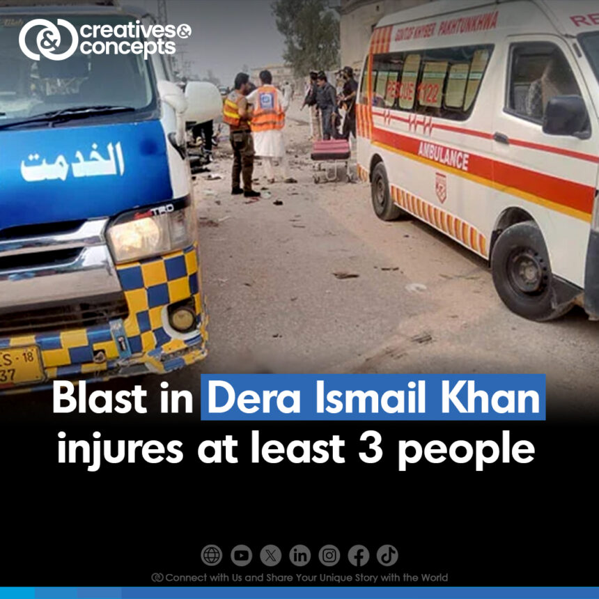 An explosion in Dera Ismail Khan