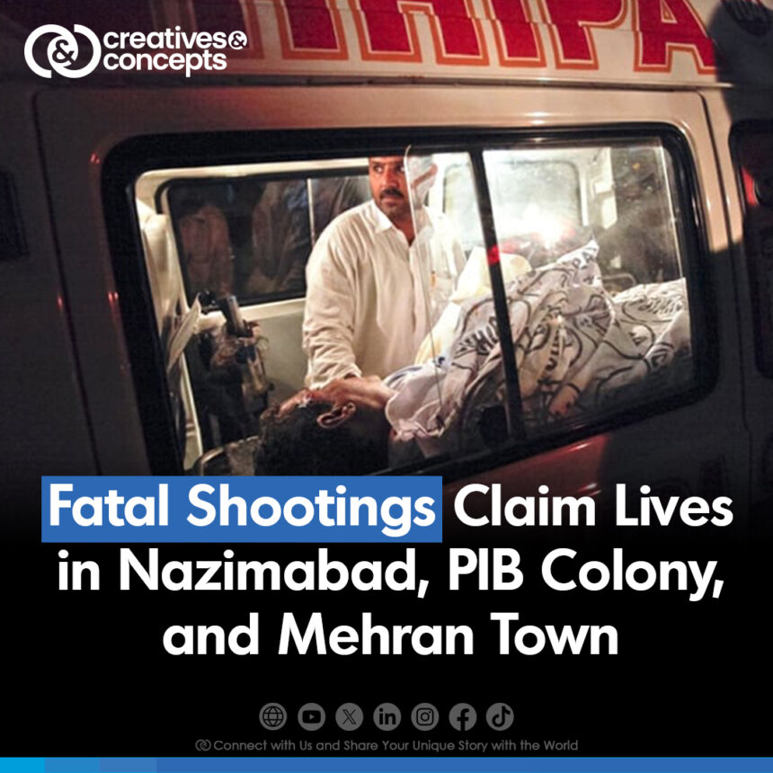 Nazimabad Goal Market, PIB Colony killed