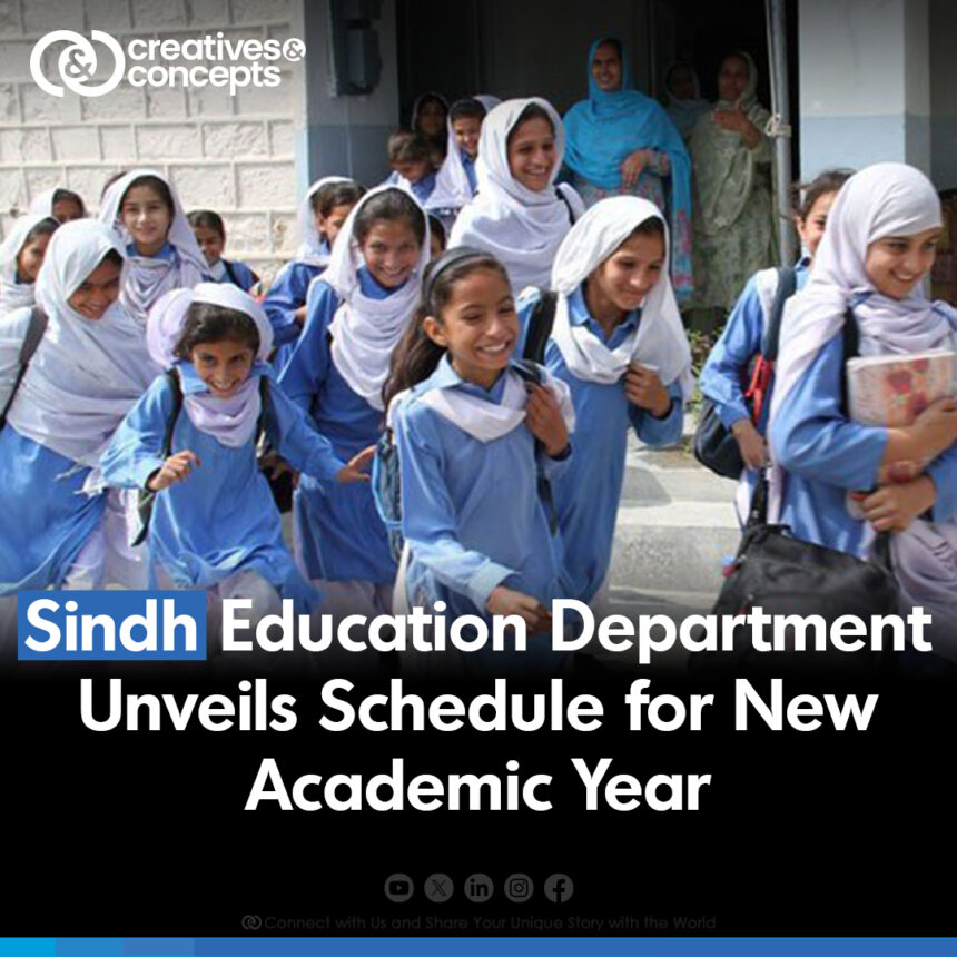 Sindh Education Department announces the academic schedule for the upcoming year