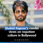 Bollywood actor Shahid Kapoor