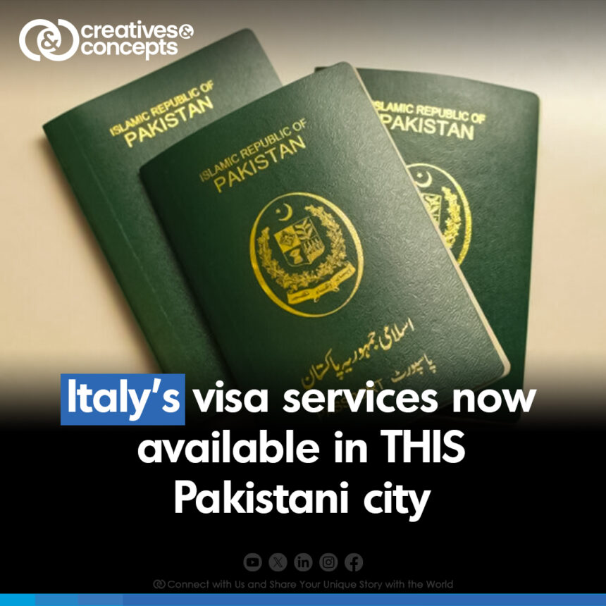 Italy's visa services now available in This Pakistan city