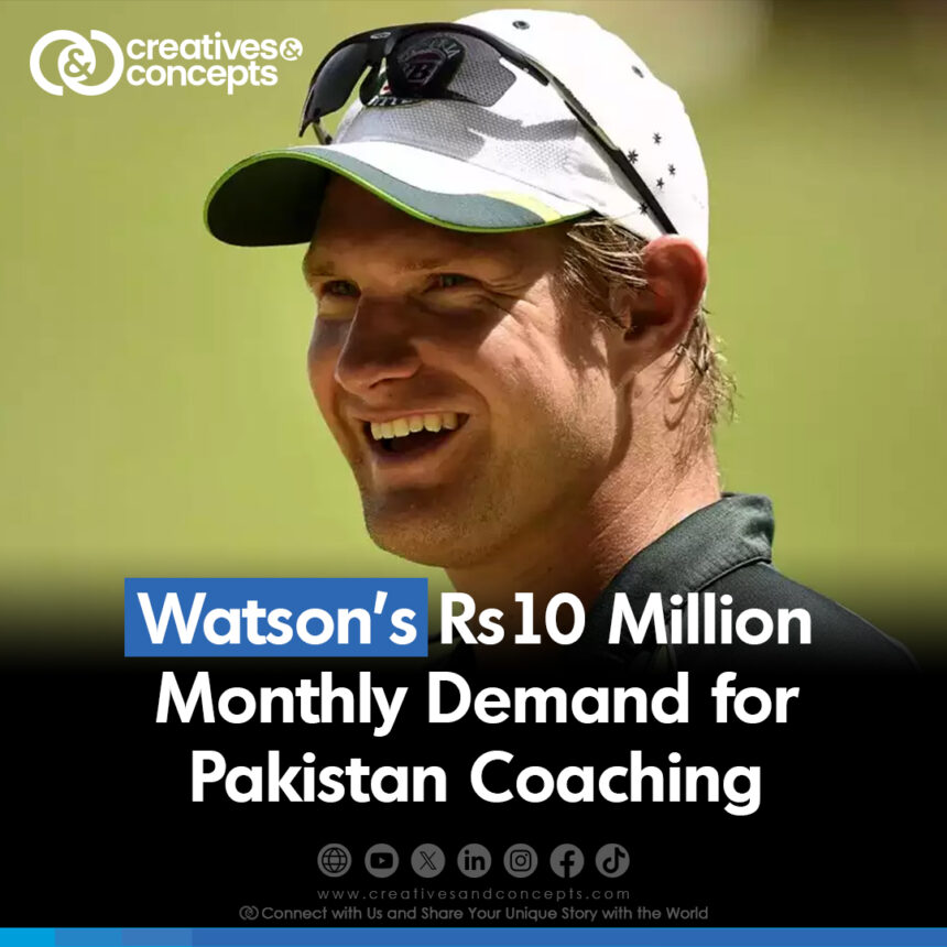 Australian cricketer Shane Watson's demand for a hefty Rs10 million salary