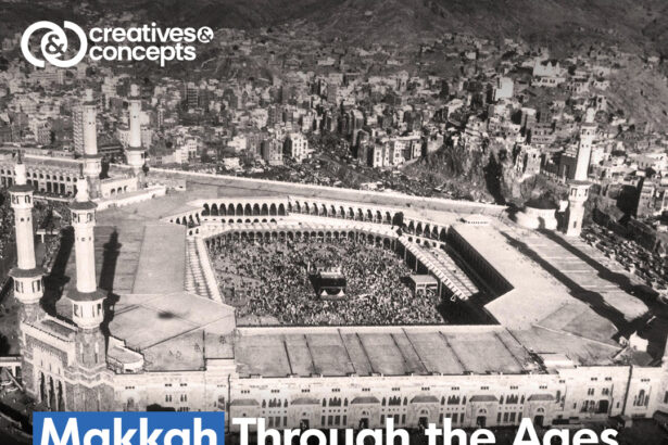 Makkah Through the Ages, Witnessing the City's Glory in the 1970s.