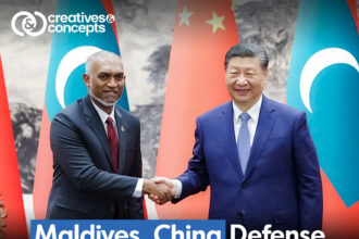 Maldivian defense ministry China