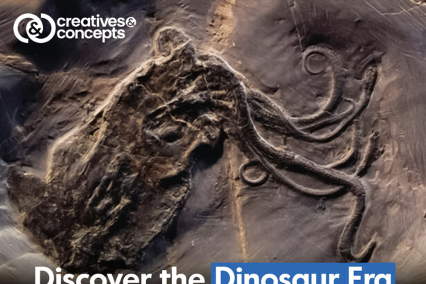 Discover the Dinosaur Era Octopus, Fossil from 296 Million Years Ago