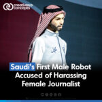 Saudi's First Male Robot Accused of Harassing Female Journalist