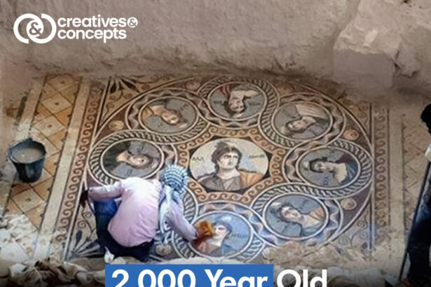 2,000 Year Old Roman Empire Mosaic Discovered in Turkey