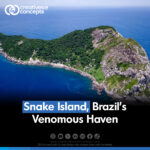 Nestled off the coast of Brazil lies Snake Island