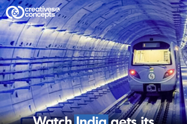 Watch India gets its first underwater metro