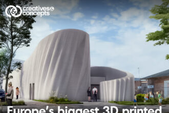 Europe's biggest 3D printed marvel The Wave House completed in record time