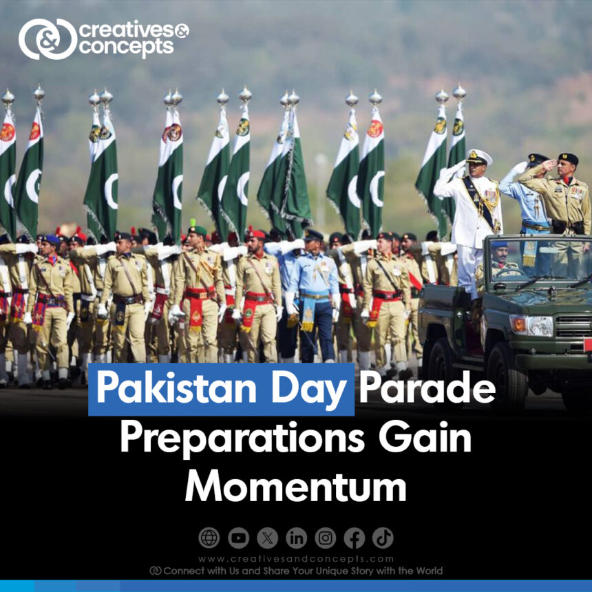 Pakistan Day approaching, preparations for the special parade