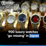 900 luxury watches, valued at almost $13 million, have gone missing in Japan