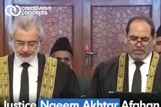 Justice Naeem Akhtar Afghan Takes Oath as Supreme Court Judge