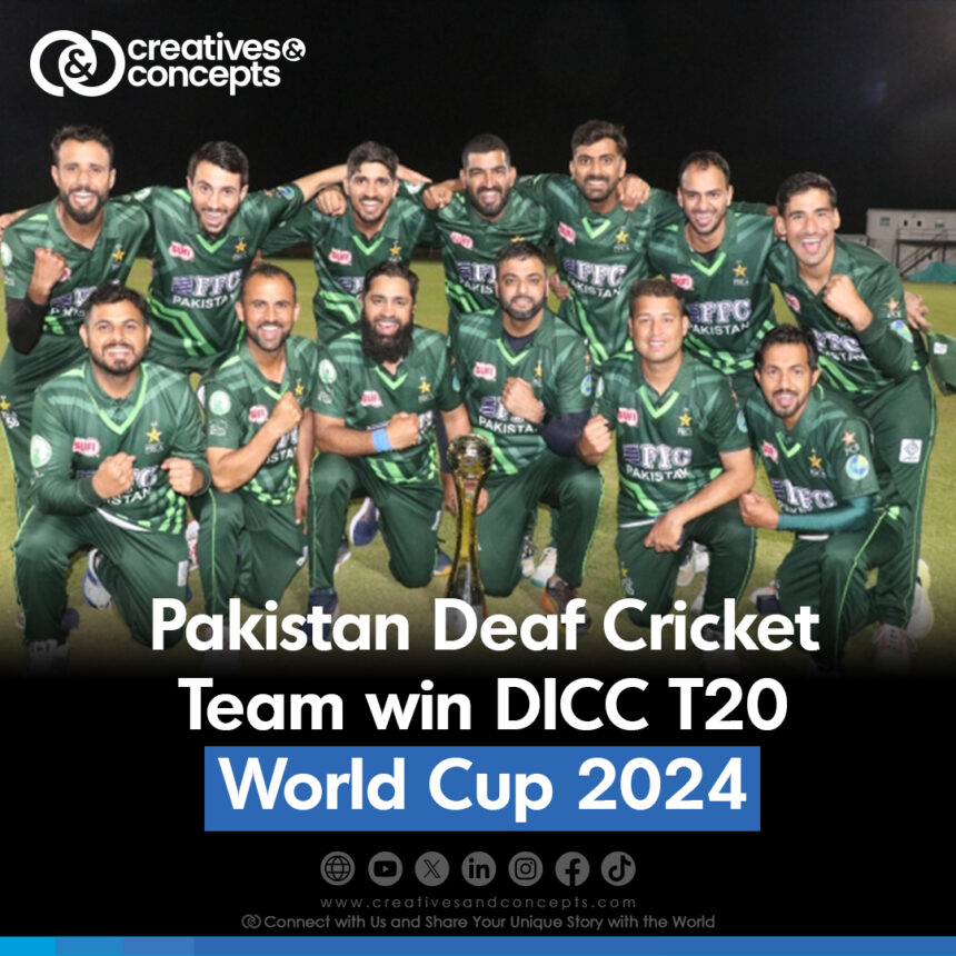 Pakistan's Deaf Cricket Team win DICC T20 World Cup 2024