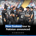 New Zealand tour to Pakistan announce