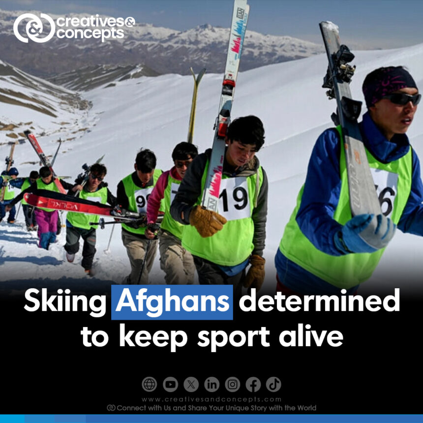 Bamiyan province, rivals come together to celebrate skiing in Afghanistan