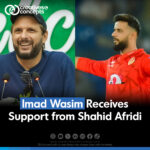 Shahid Afridi Imad Wasim