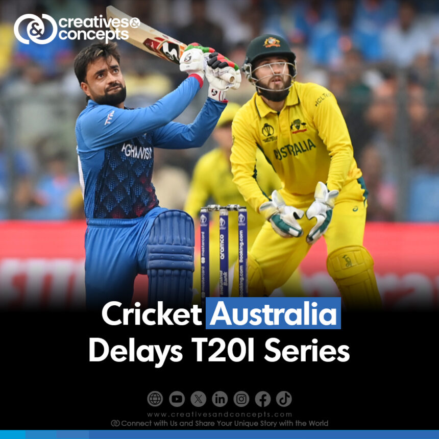 Cricket Australia Delays T20I Series