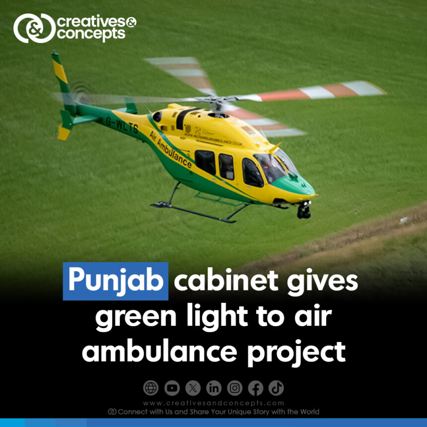 Punjab cabinet gives green light to air ambulance project