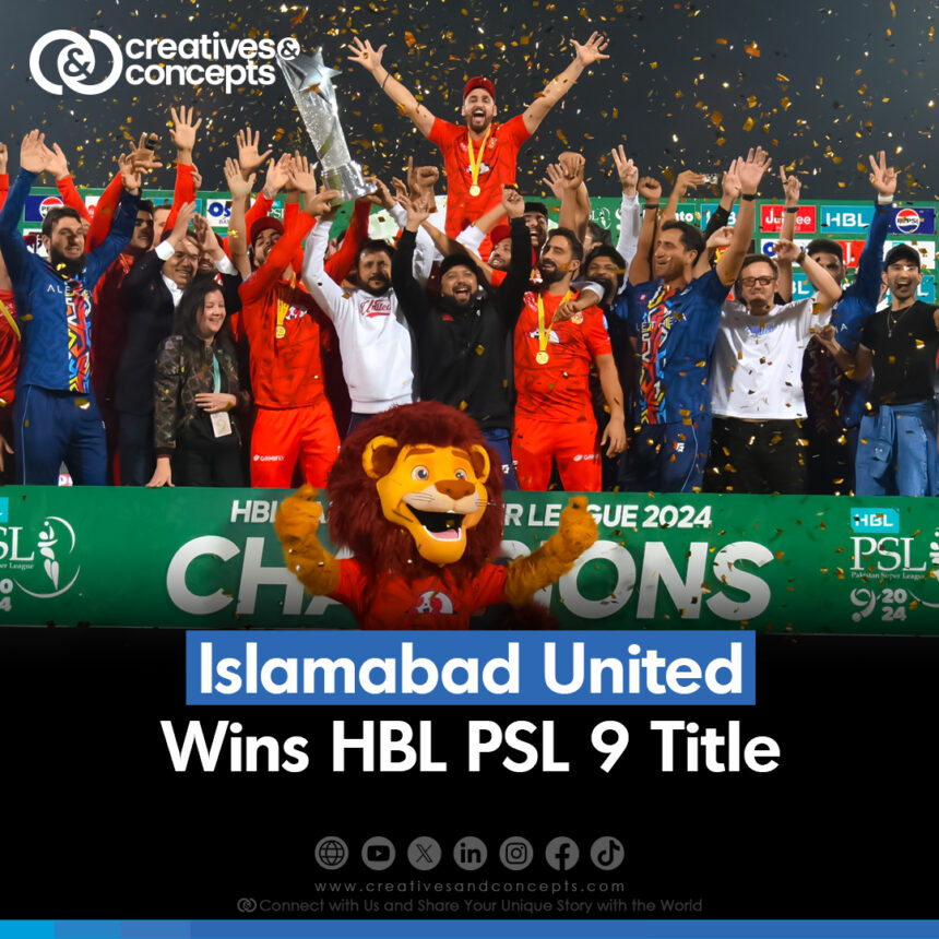 Islamabad United Wins HBL PSL9 Title