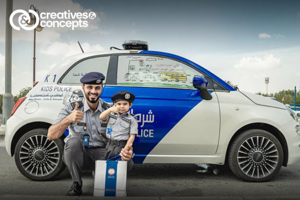 3 Year Old Boy's Days as Police Officer in Abu Dhabi