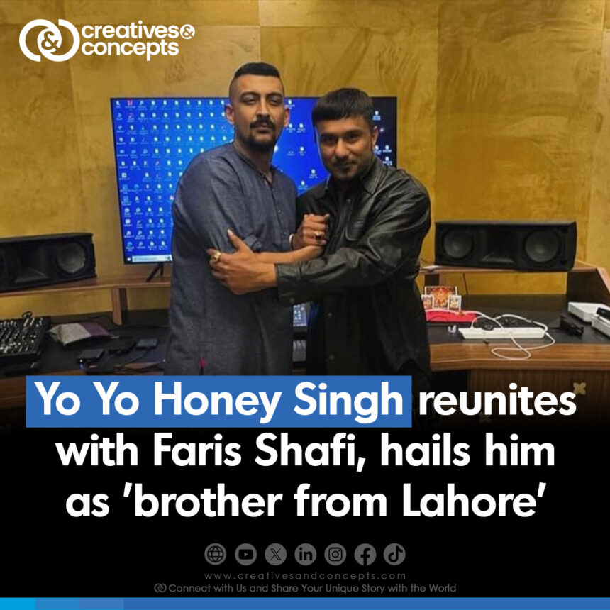 Yo Yo Honey Singh reunites with Faris Shafi