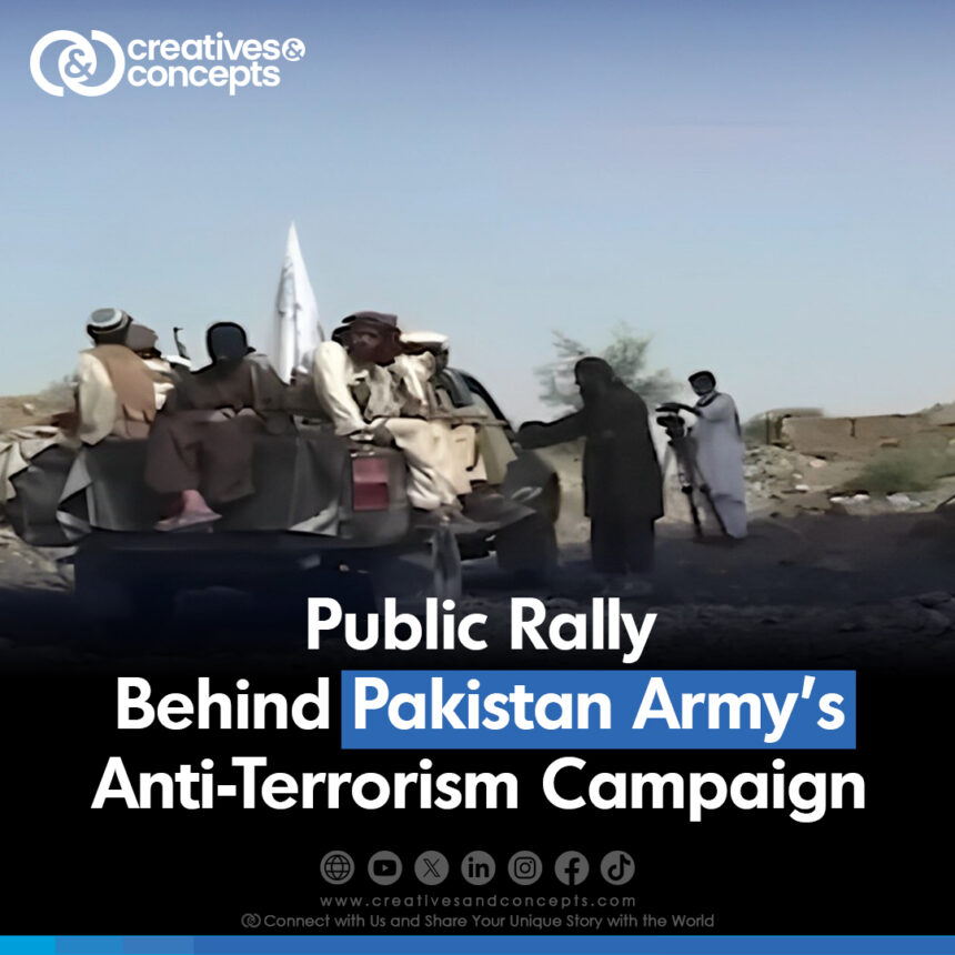 Public Rally Behind Pakistan Army's Anti-Terrorism Campaign