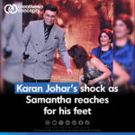 filmmaker Karan Johar Samantha Ruth Prabhu