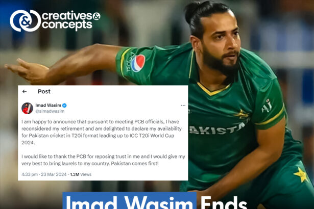 Imad Wasim Ends Retirement Stint, Cricket Comeback pcb