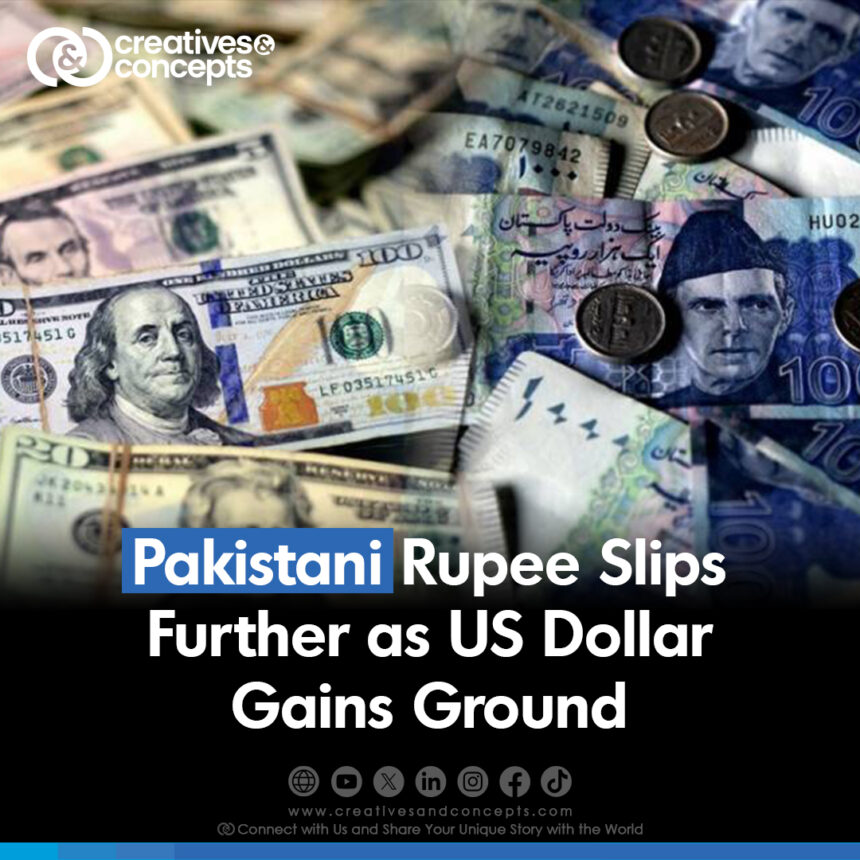 Pakistani Rupee Slips Further as US Dollar Gains Ground