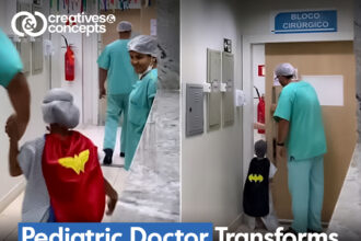 Pediatric Doctor Transforms Patients into Superheroes for Surgery