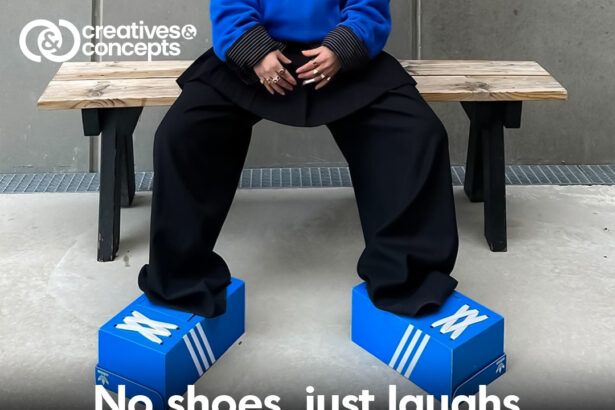 No shoes, just laughs Adida's prank with Box Shoes for April 1st