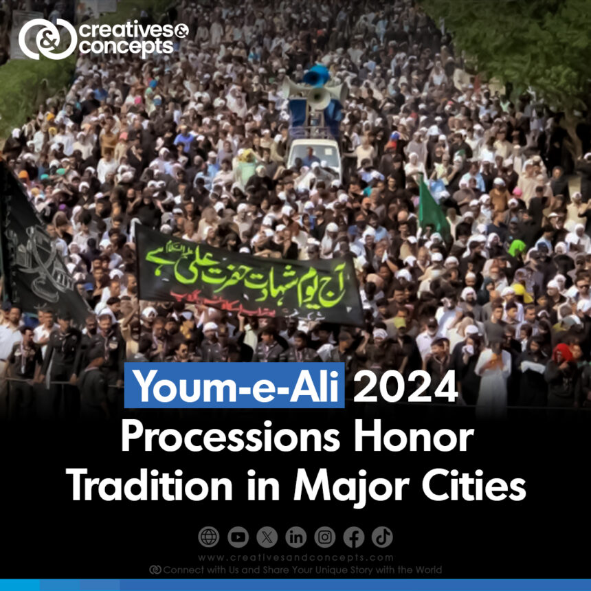 Youm-e-Ali 2024 Processions Honor Tradition in Major Cities