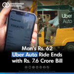 Man's Rs.62 Uber Auto Ride Ends with Rs 7.6 Crore Bill