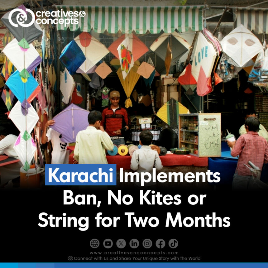 Karachi Implements Ban, No Kites or String for Two Months