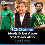 PCB Chairman Meets Babar Azam & Shaheen Afridi