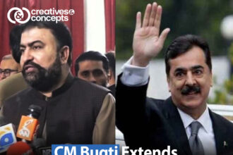 CM Bugti Extends Congratulations to Gilani, Senate's New Chairman