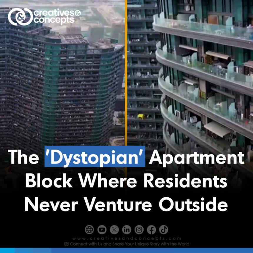 The 'Dystopian' Apartment Block Where Residents Never Venture Outside