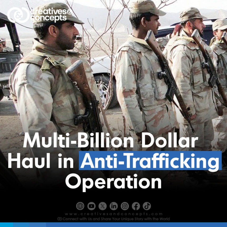 Multi-Billion Dollar Haul in Anti-Trafficking Operations