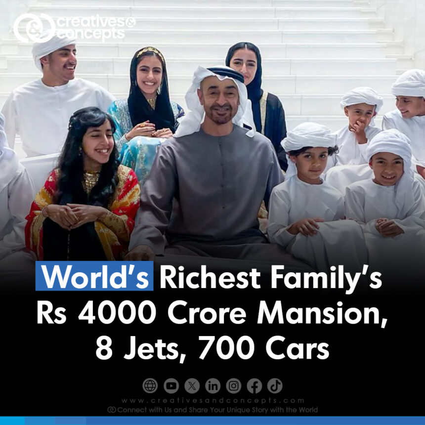 World's Richest Family's Rs 4000 crore Mansion, 8 Jets, 700 Cars