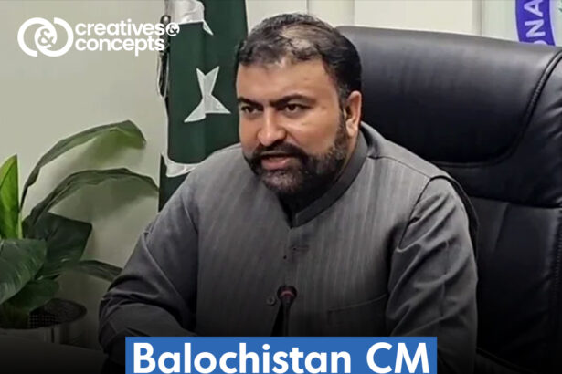 Chief Minister Mir Sarfraz Bugti of Balochistan