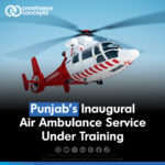 Punjab's Inaugural Air Ambulance Service Under Training