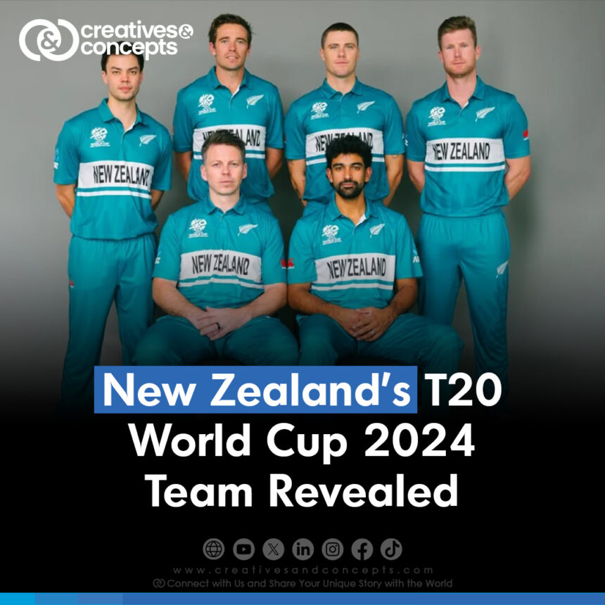 New Zealand's T20 World Cup 2024 Team Revealed